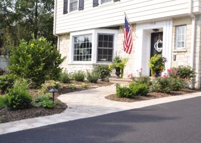 Stone Walkway and Decorative Landscaping