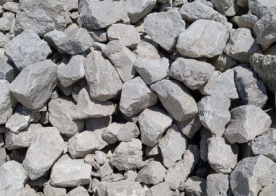 RR3 (4”x8” crushed limestone)